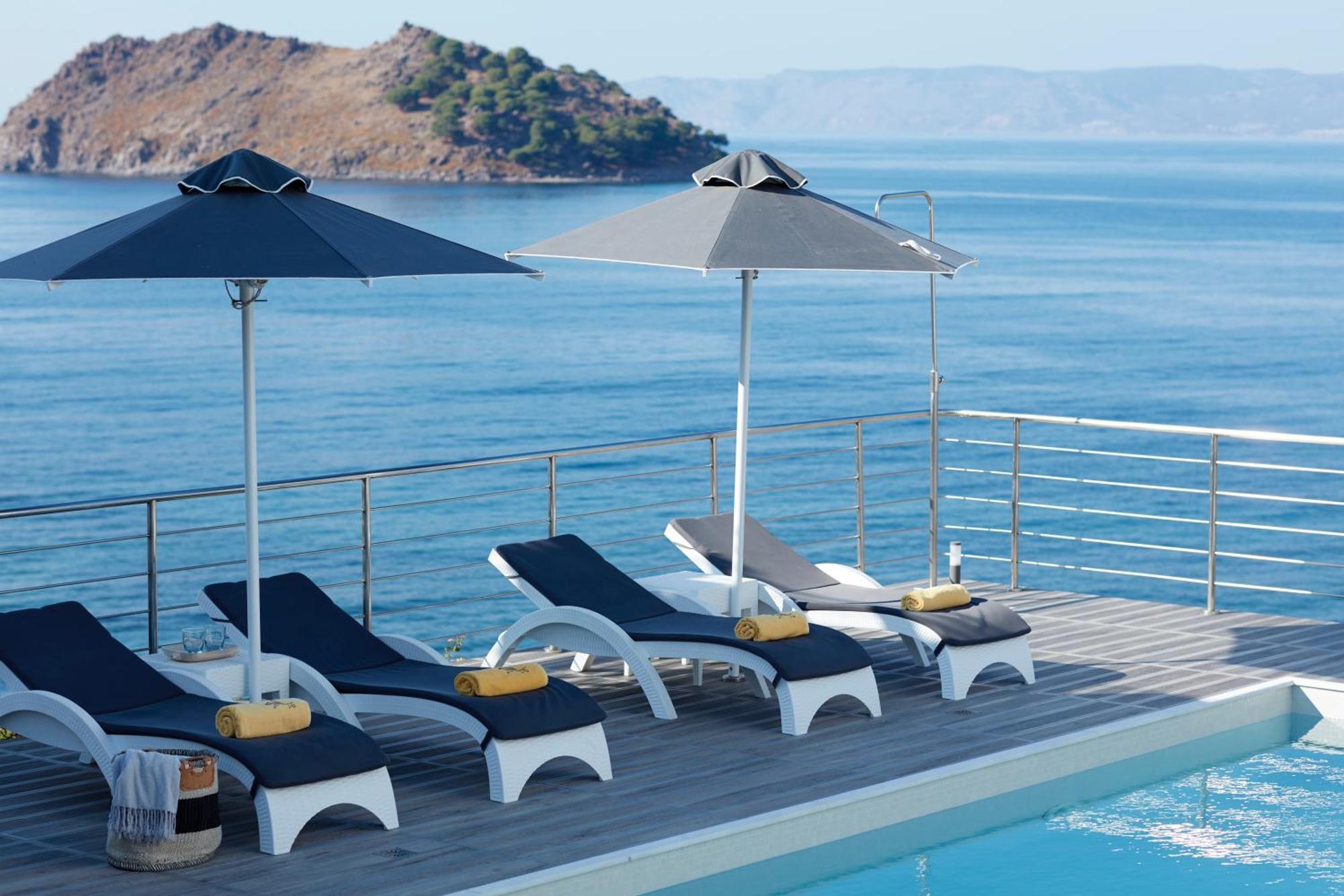 Eleia Seafront Rooms & Villas Pétra Kültér fotó