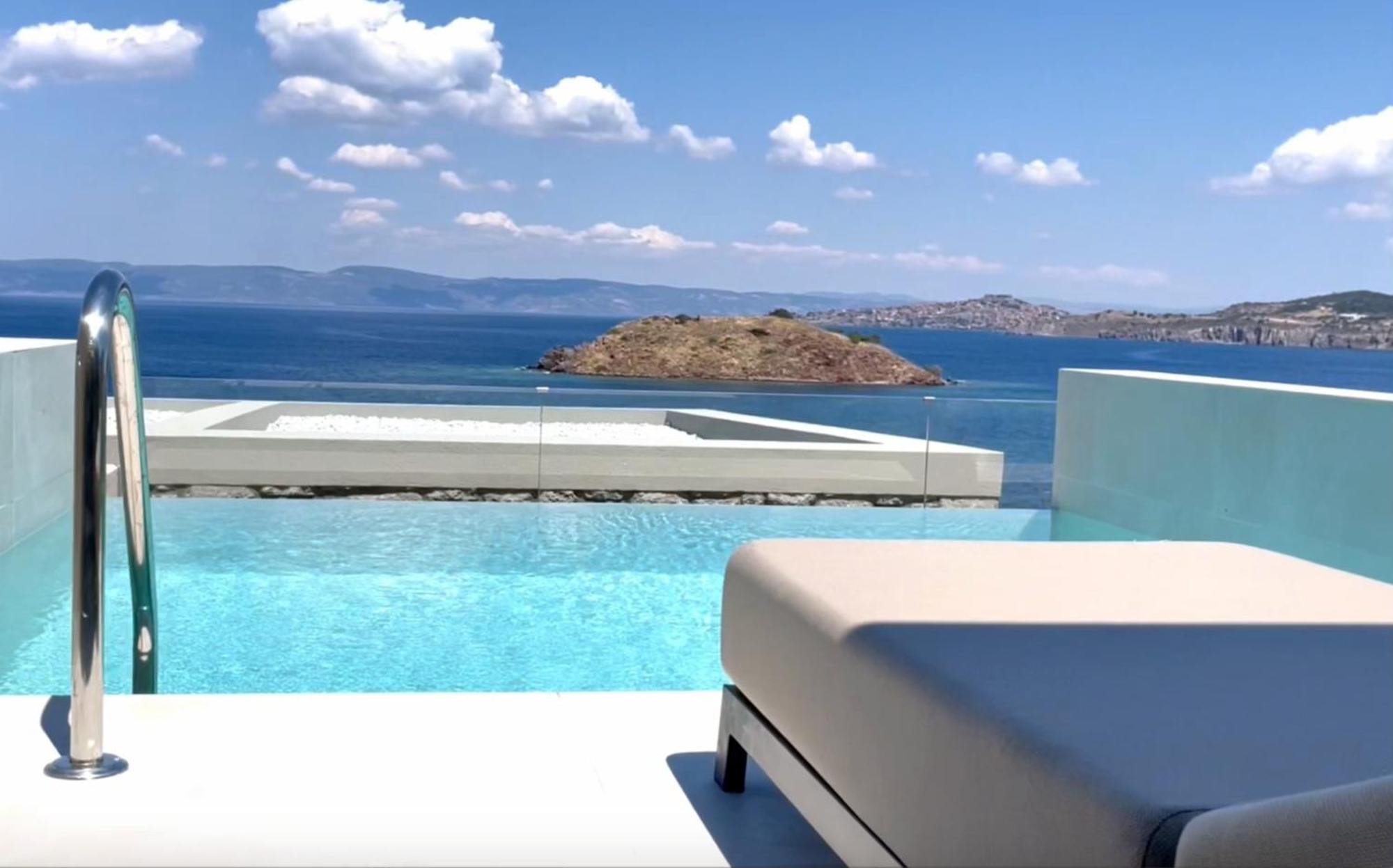Eleia Seafront Rooms & Villas Pétra Kültér fotó