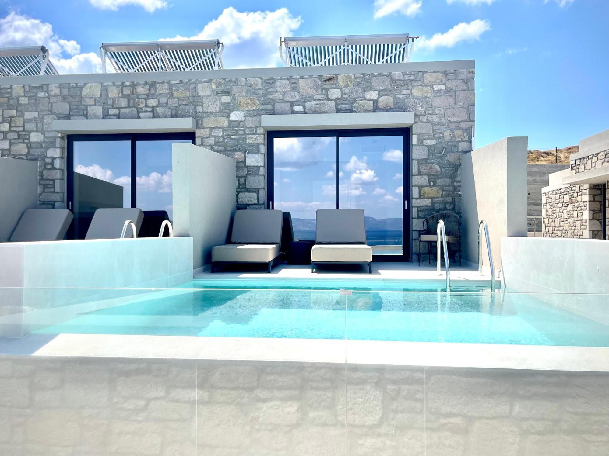 Eleia Seafront Rooms & Villas Pétra Kültér fotó