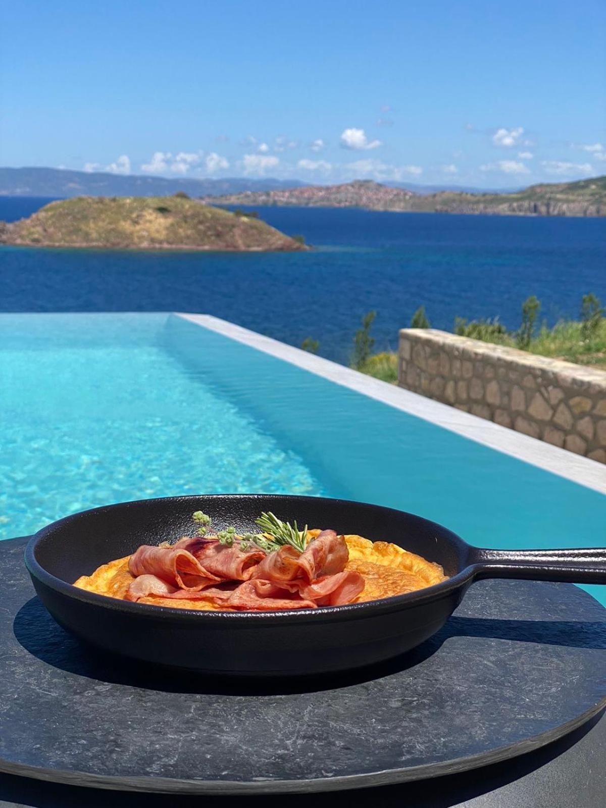 Eleia Seafront Rooms & Villas Pétra Kültér fotó