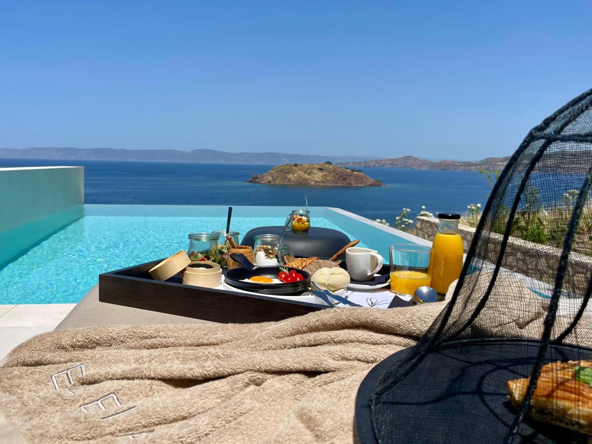 Eleia Seafront Rooms & Villas Pétra Kültér fotó