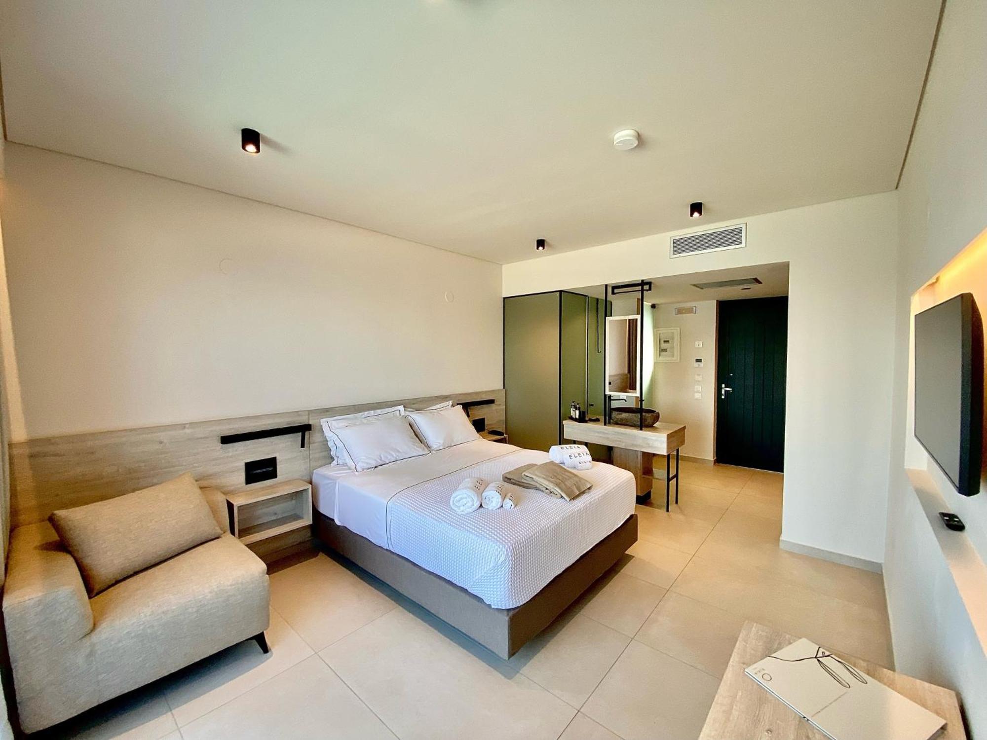 Eleia Seafront Rooms & Villas Pétra Kültér fotó
