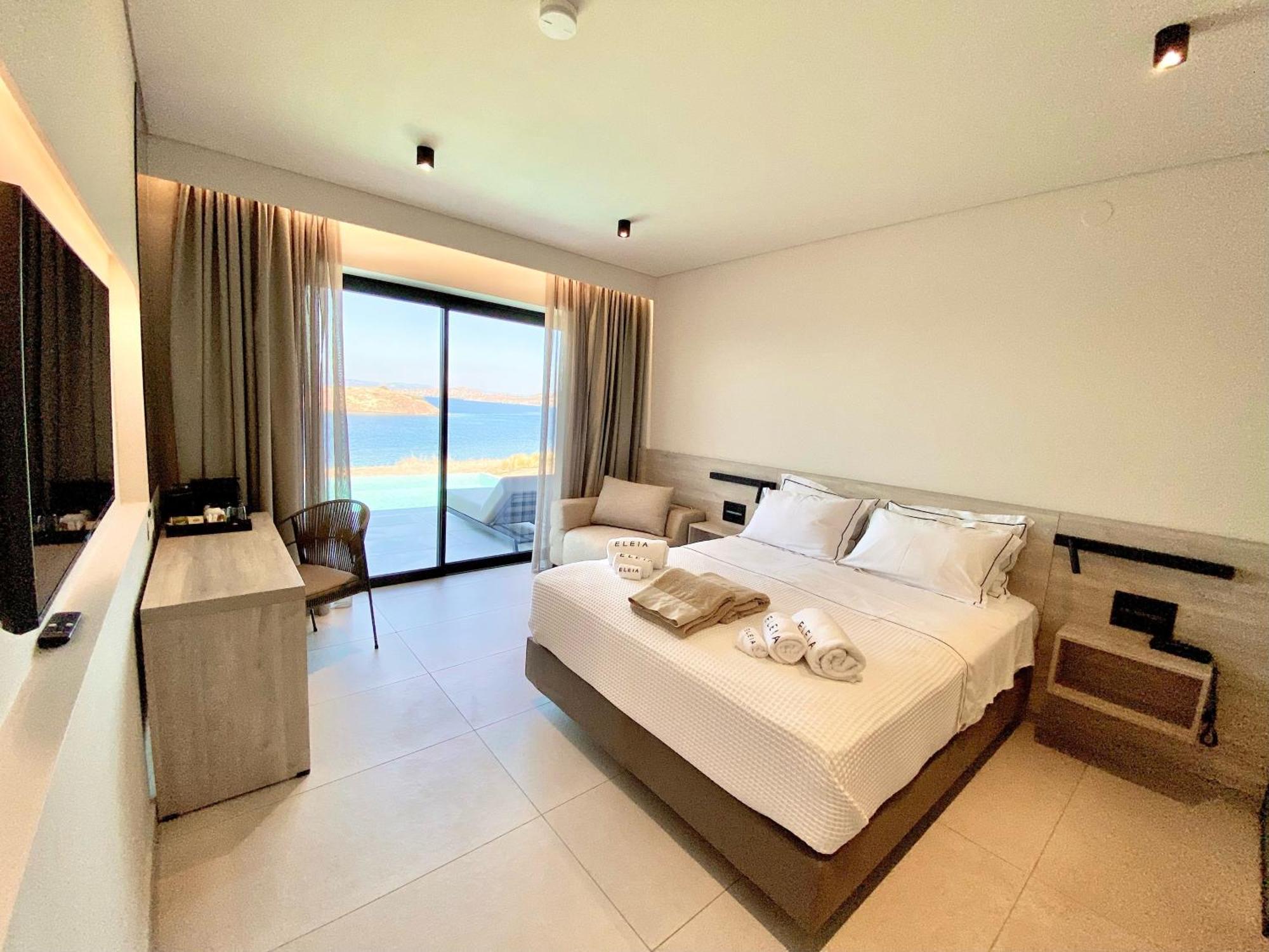 Eleia Seafront Rooms & Villas Pétra Kültér fotó