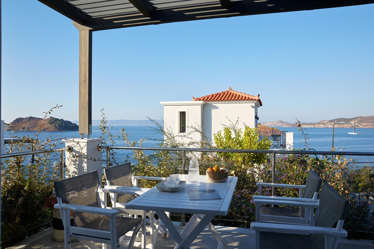 Eleia Seafront Rooms & Villas Pétra Kültér fotó