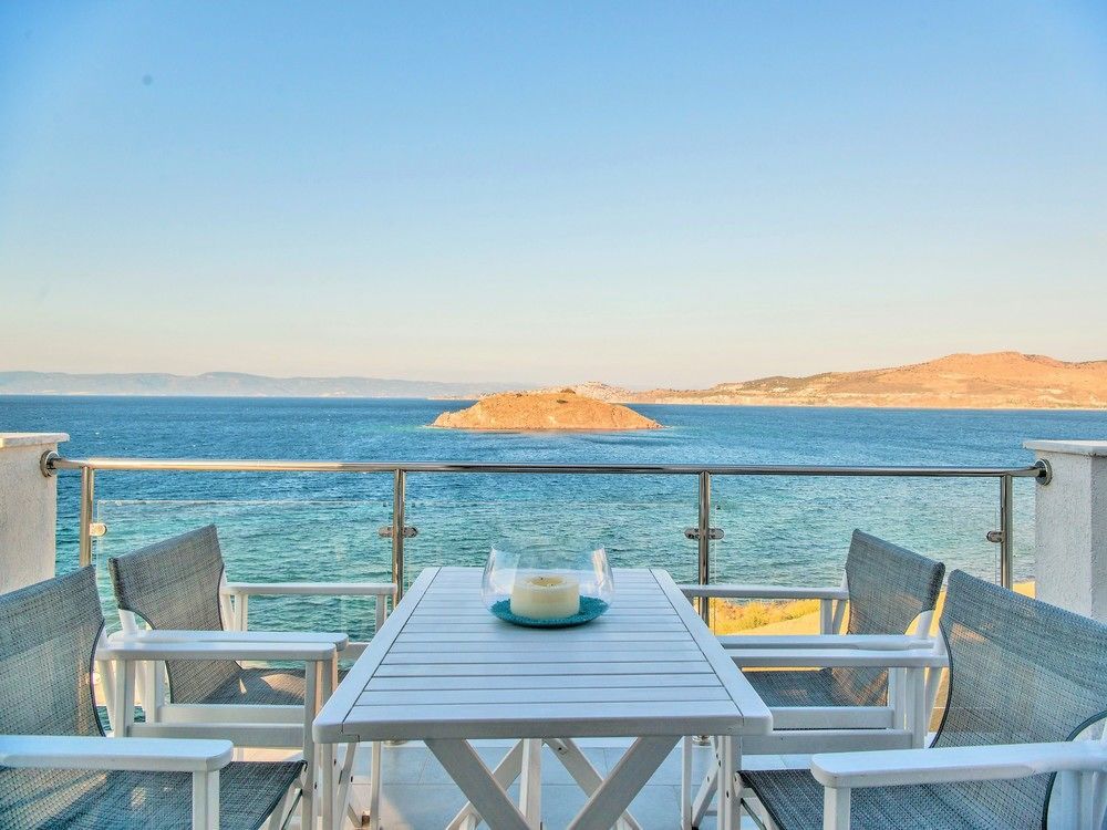 Eleia Seafront Rooms & Villas Pétra Kültér fotó