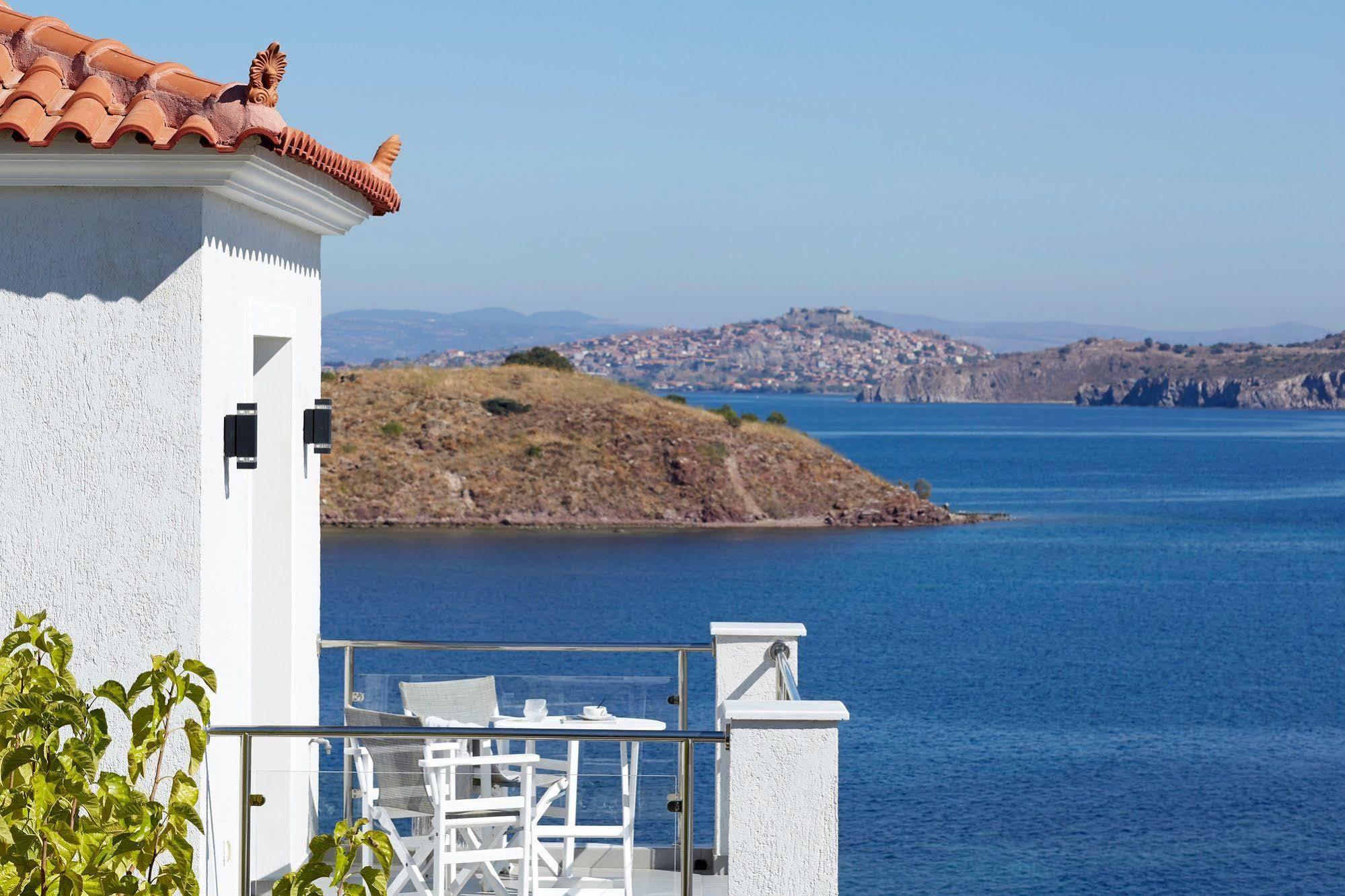 Eleia Seafront Rooms & Villas Pétra Kültér fotó